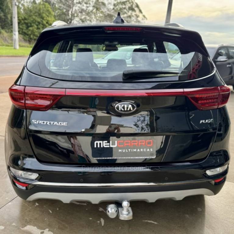 KIA MOTORS - SPORTAGE - 2018/2019 - Preta - R$ 118.900,00