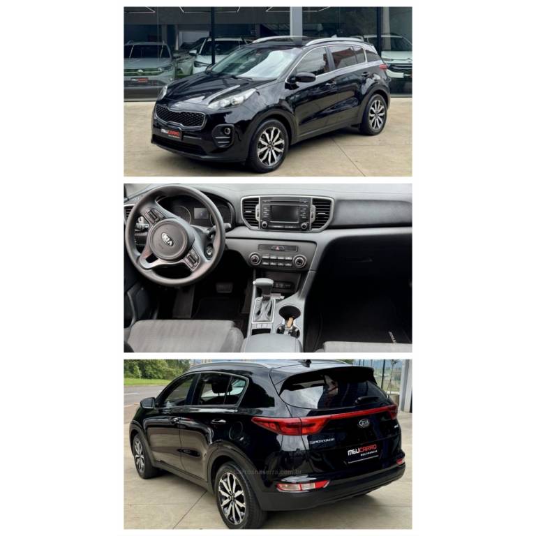 KIA MOTORS - SPORTAGE - 2017/2018 - Preta - R$ 99.900,00