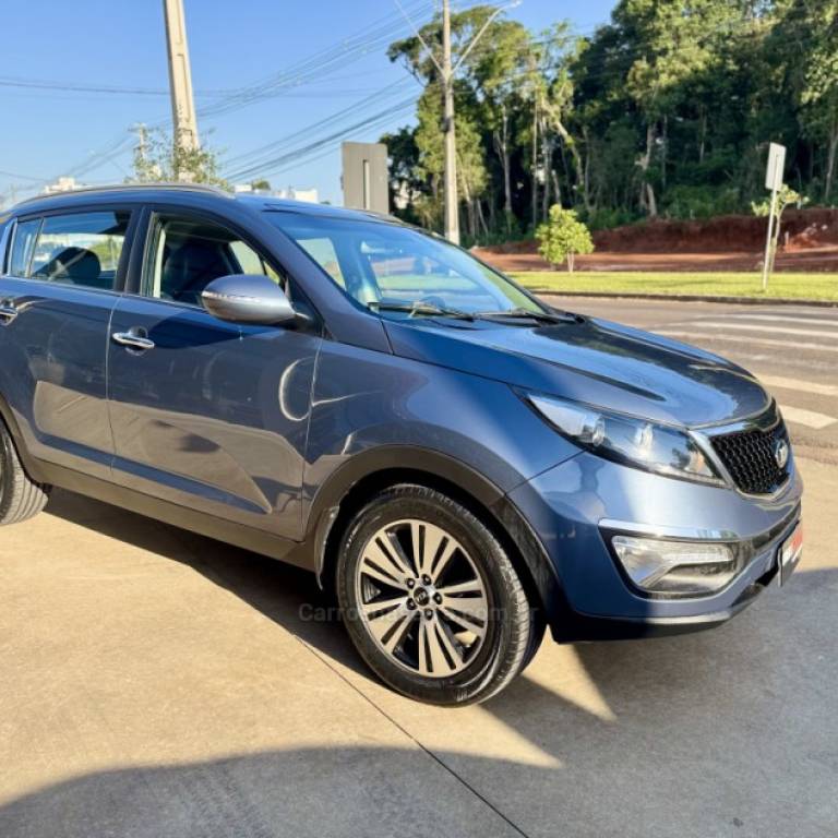 KIA MOTORS - SPORTAGE - 2015/2016 - Azul - R$ 93.900,00