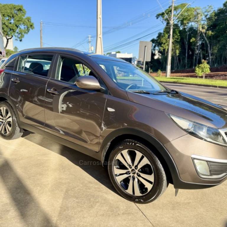 KIA MOTORS - SPORTAGE - 2012/2013 - Marrom - R$ 69.900,00