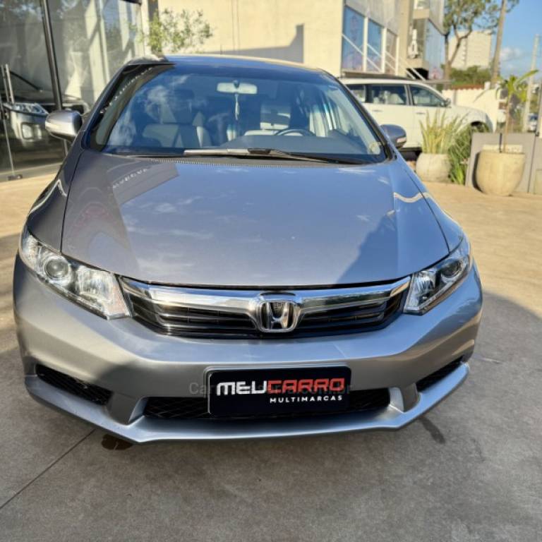 HONDA - CIVIC - 2013/2012 - Cinza - R$ 69.900,00