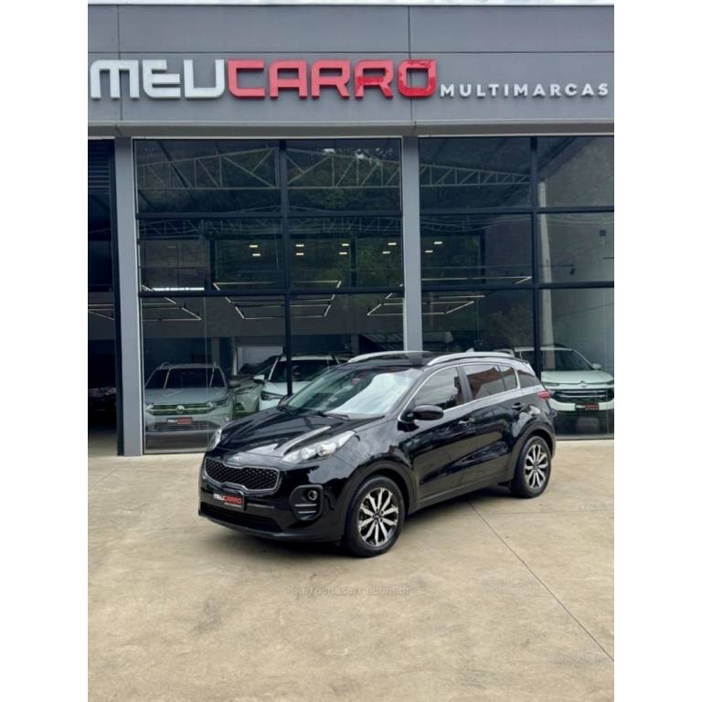 KIA MOTORS - SPORTAGE - 2017/2018 - Preta - R$ 99.900,00