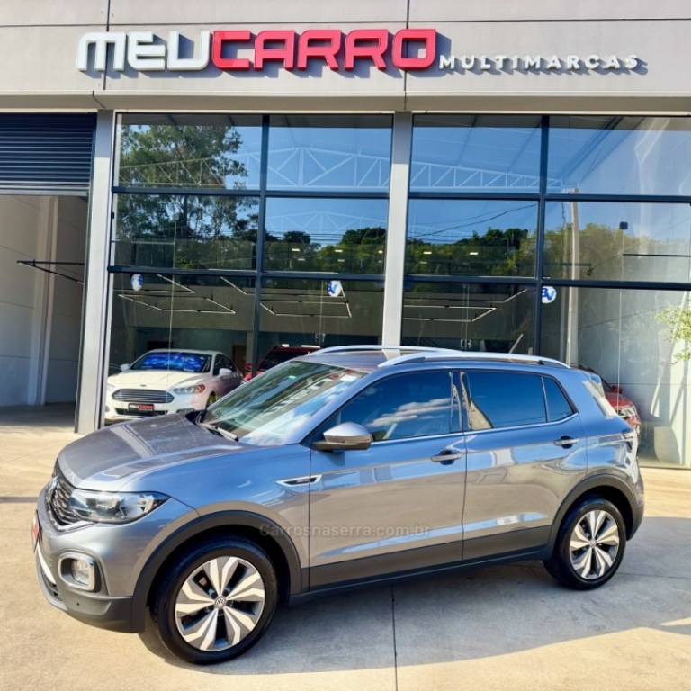 VOLKSWAGEN - T-CROSS - 2020/2020 - Cinza - R$ 109.900,00