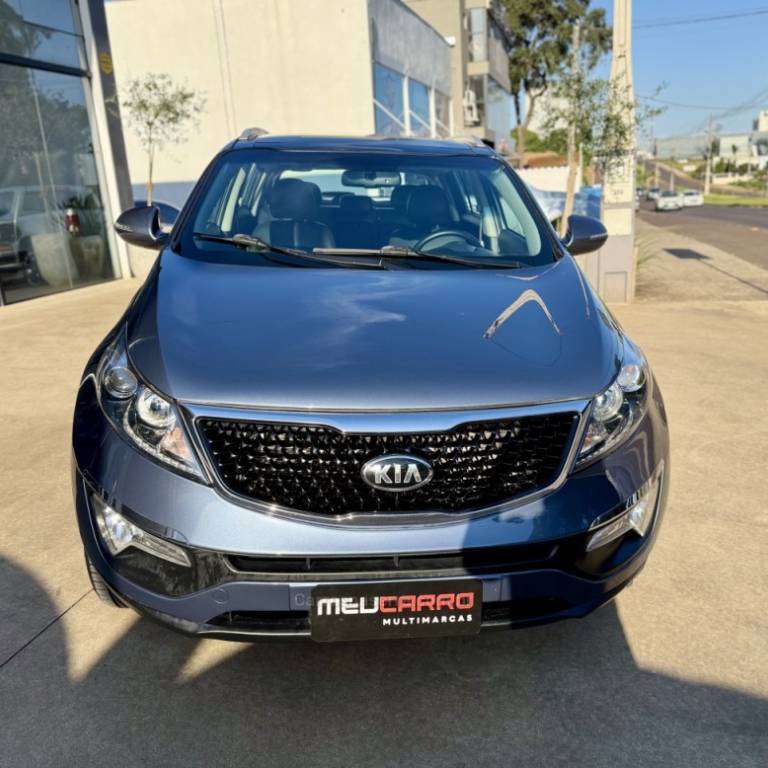 KIA MOTORS - SPORTAGE - 2015/2016 - Azul - R$ 93.900,00
